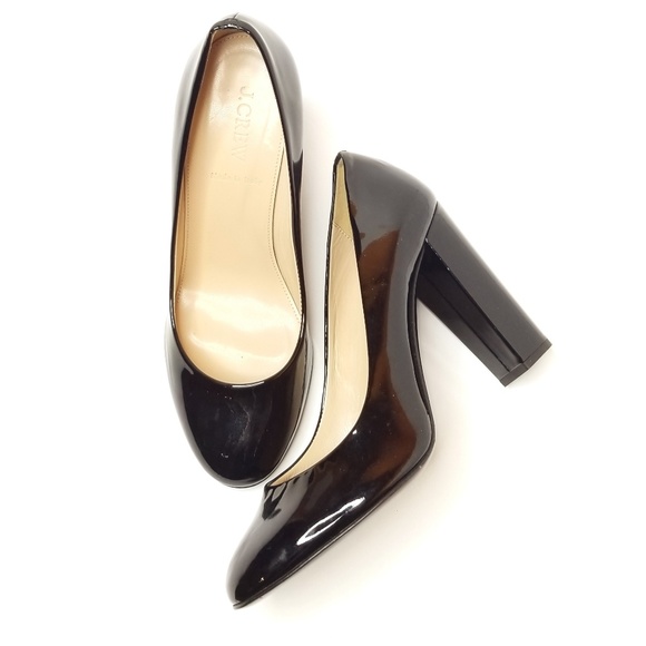 J. Crew Shoes - J.CREW PATENT LEATHER HIGH HEELS SIZE 7.5 TO 8